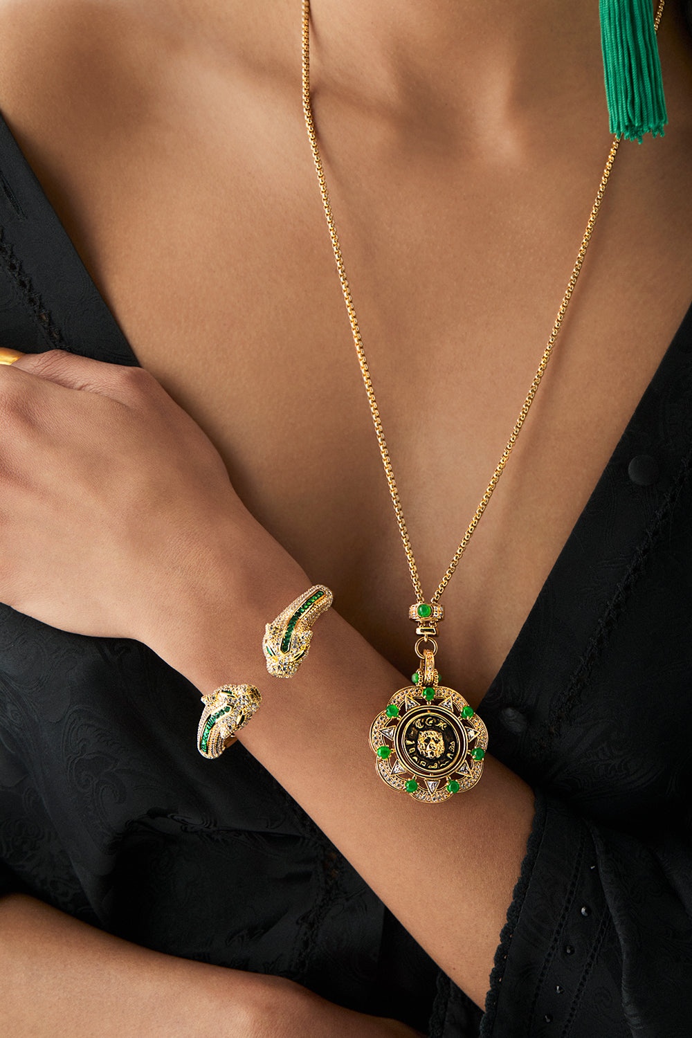 FIERCE FOLKLORE PENDANT NECKLACE - 2