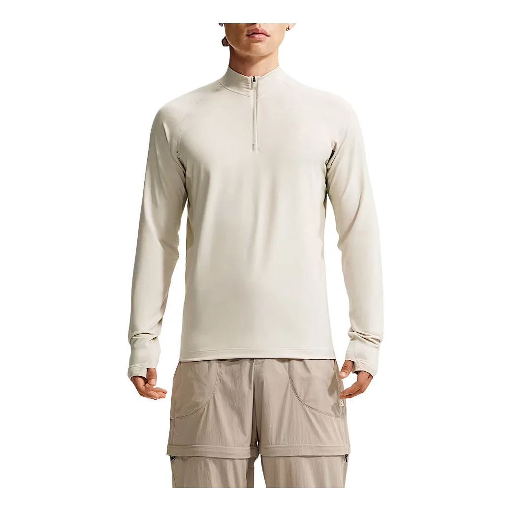 Nike x ACG Wildsee Dri-Fit 1/4-Zip T-Shirt 'Light Orewood Brown' IM4224-104 - 1
