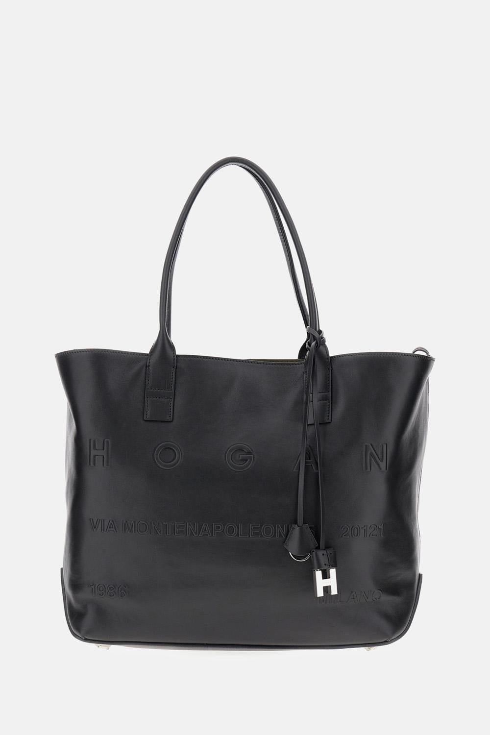 ADDRESS SHOPPING MEDIUM LEATHER - 1