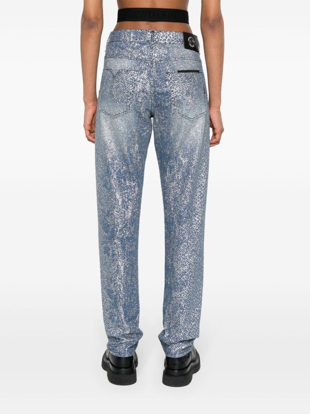 mid-rise slim-fit jeans - 4