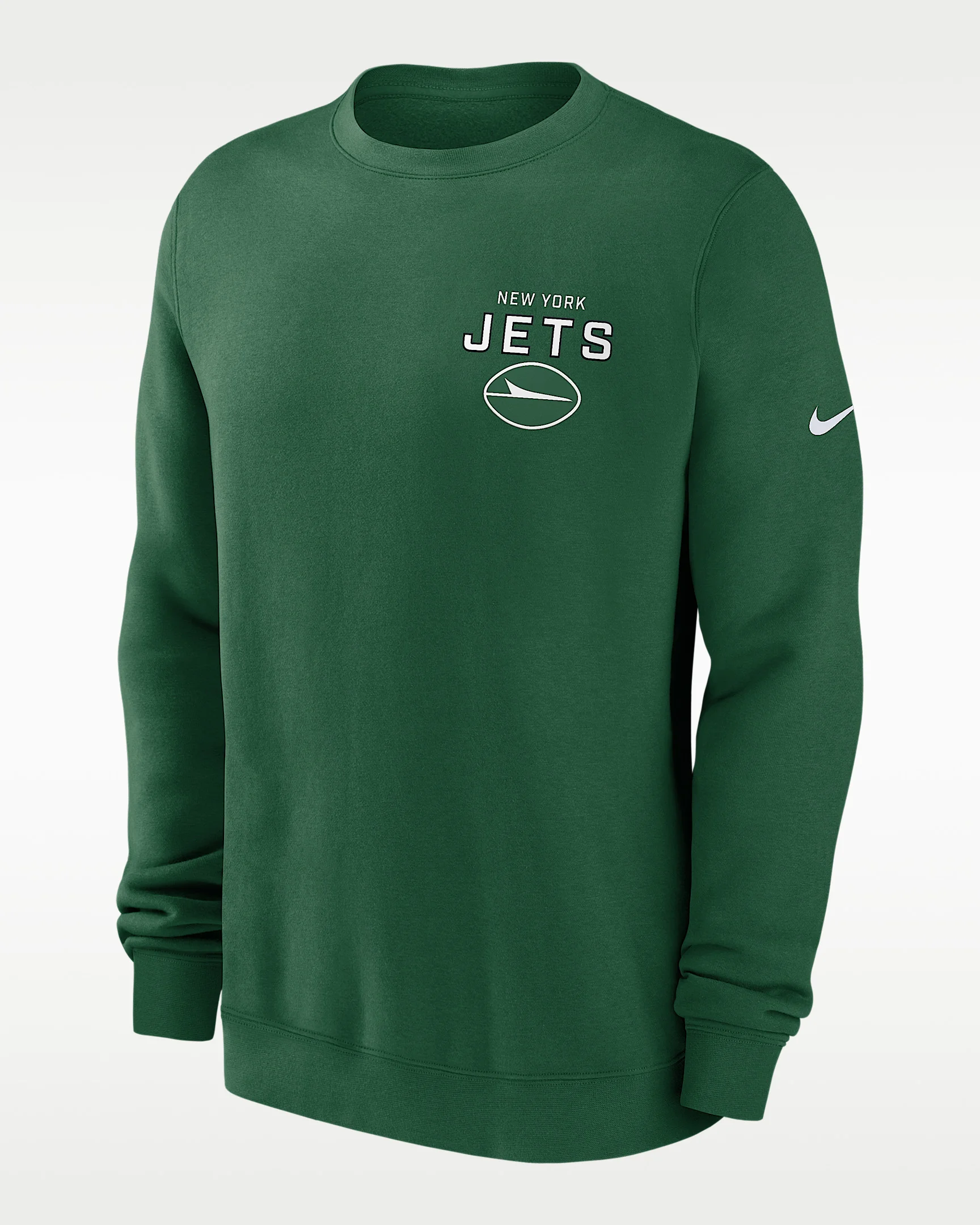 New York Jets Draw Block Club Men's Nike NFL Pullover Crew - 1