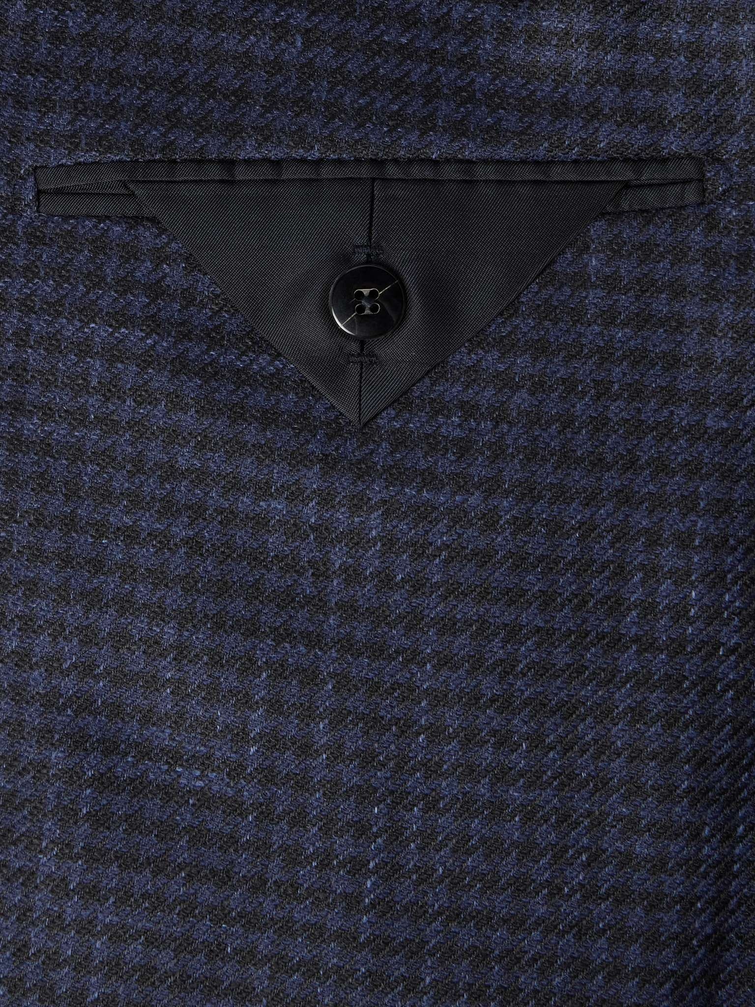 O'Connor Houndstooth Wool-Blend Blazer - 3