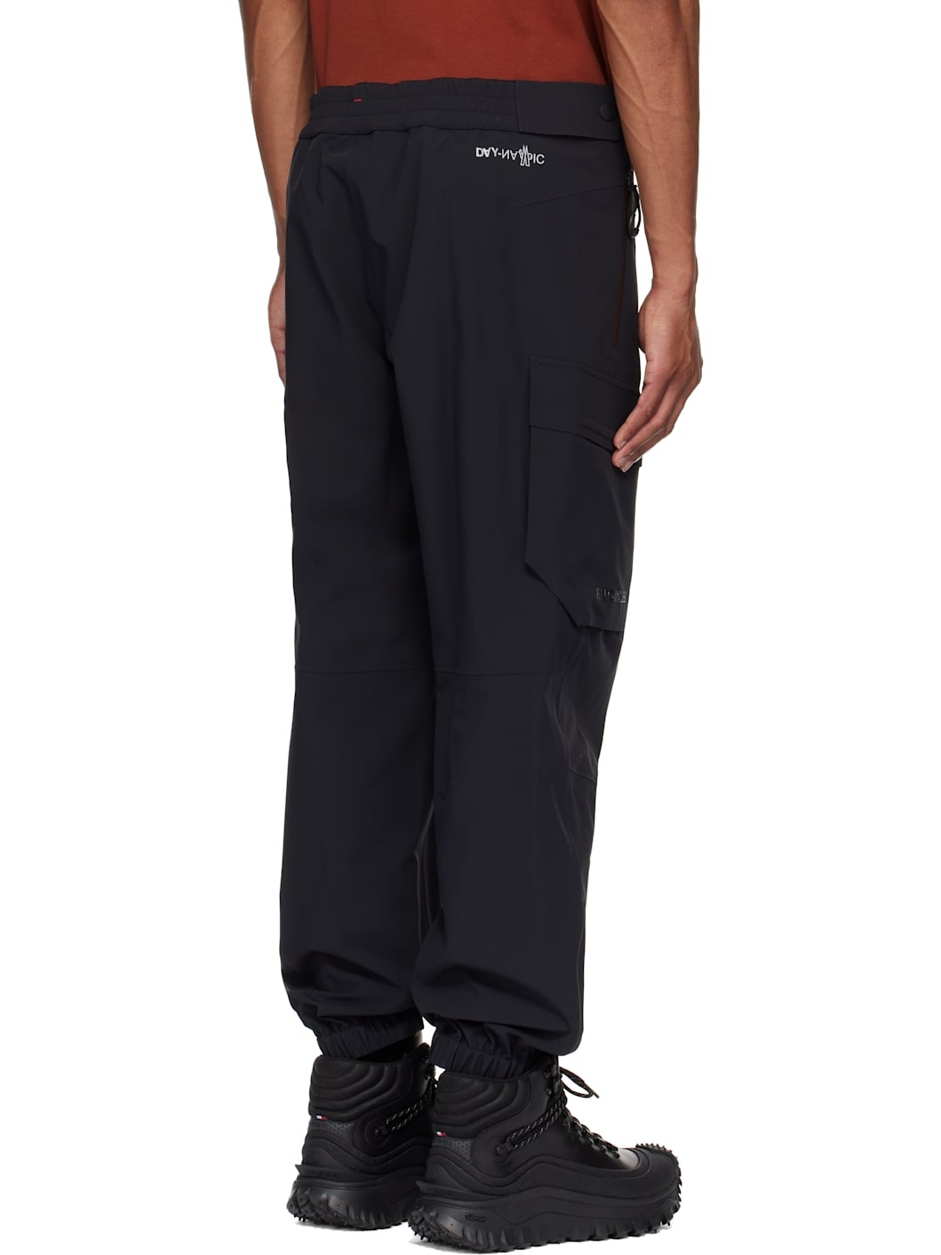 Black Waterproof Cargo Pants - 3