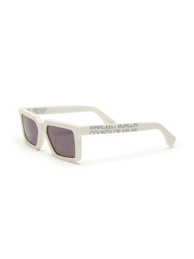 Marcelo Burlon County Of Milan Paramela square-frame sunglasses outlook
