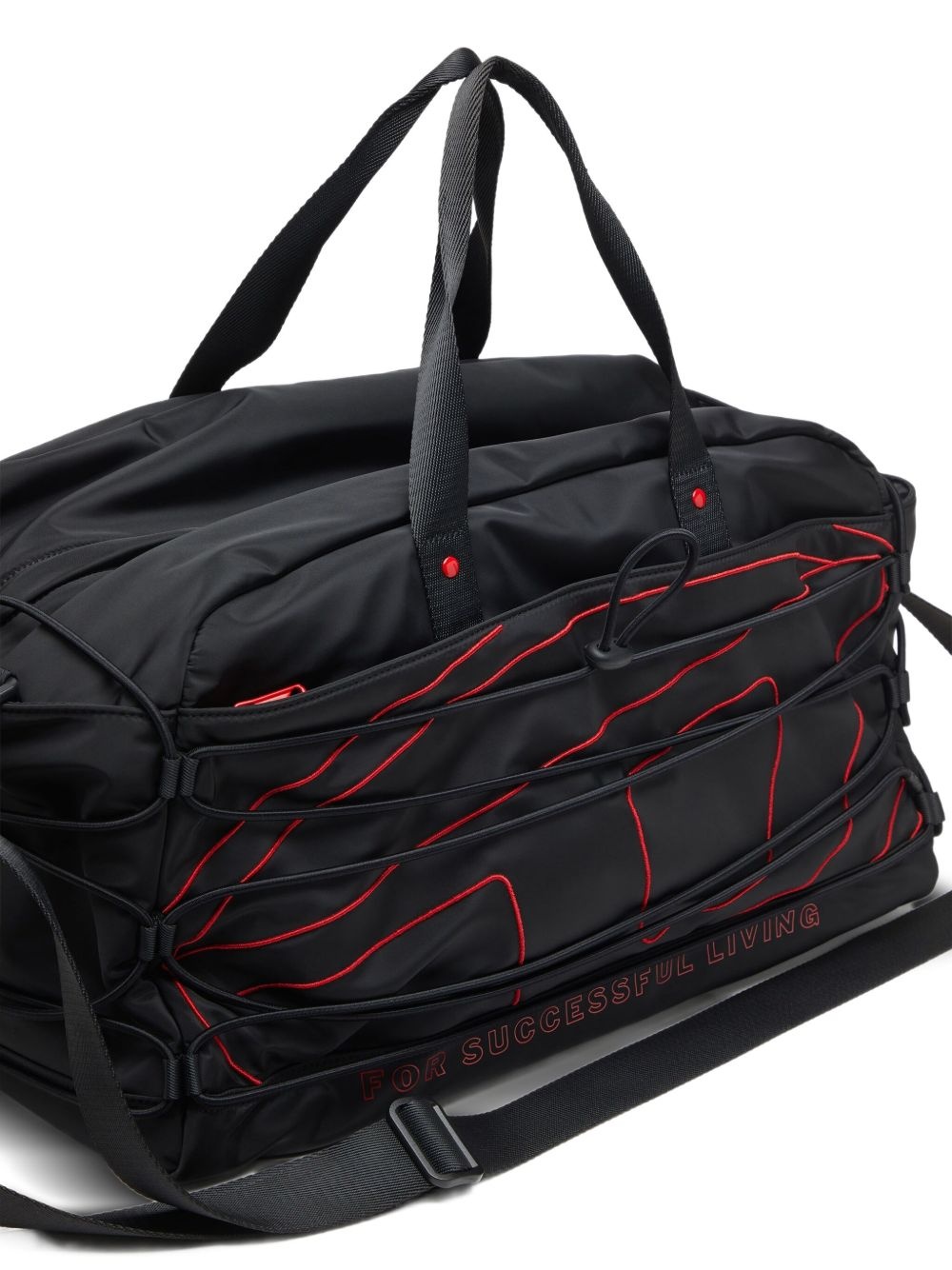 tech-d drawstring-detail duffle bag - 5
