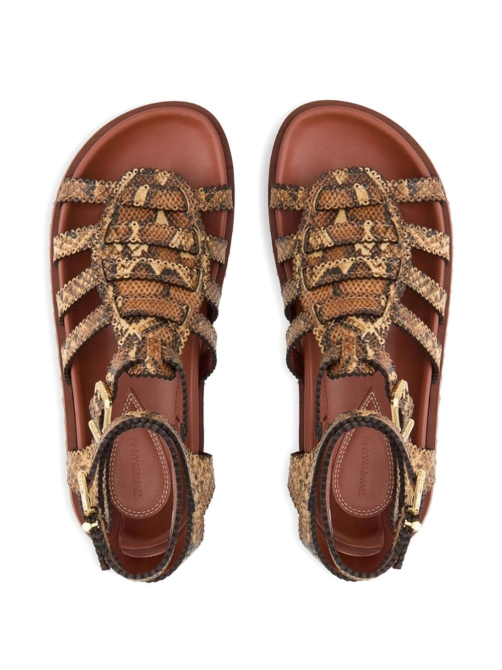 Goldie Gladiator buckle sandals - 3