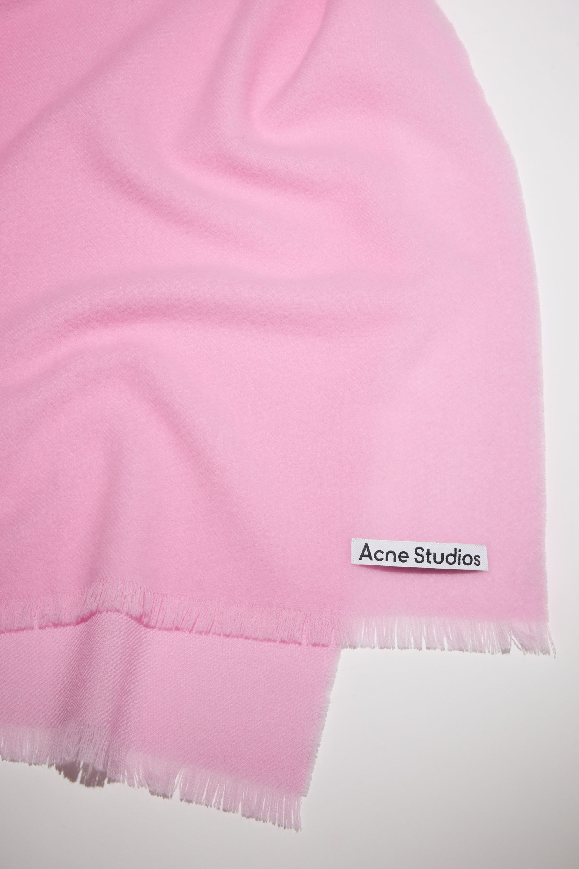 Wool scarf - Pale Pink - 4