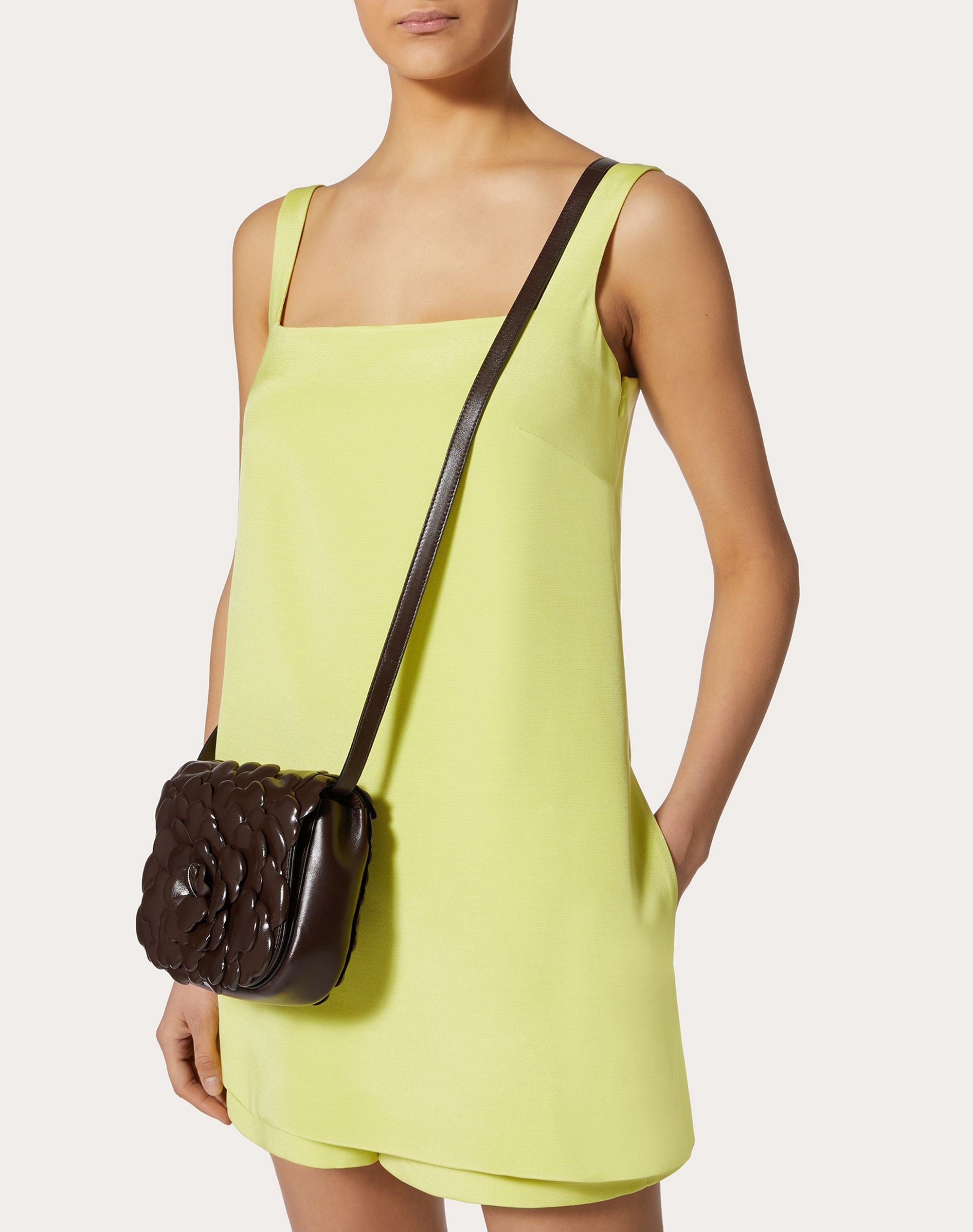 Small Valentino Garavani 03 Rose Edition Atelier Bag with Shoulder Strap - 6