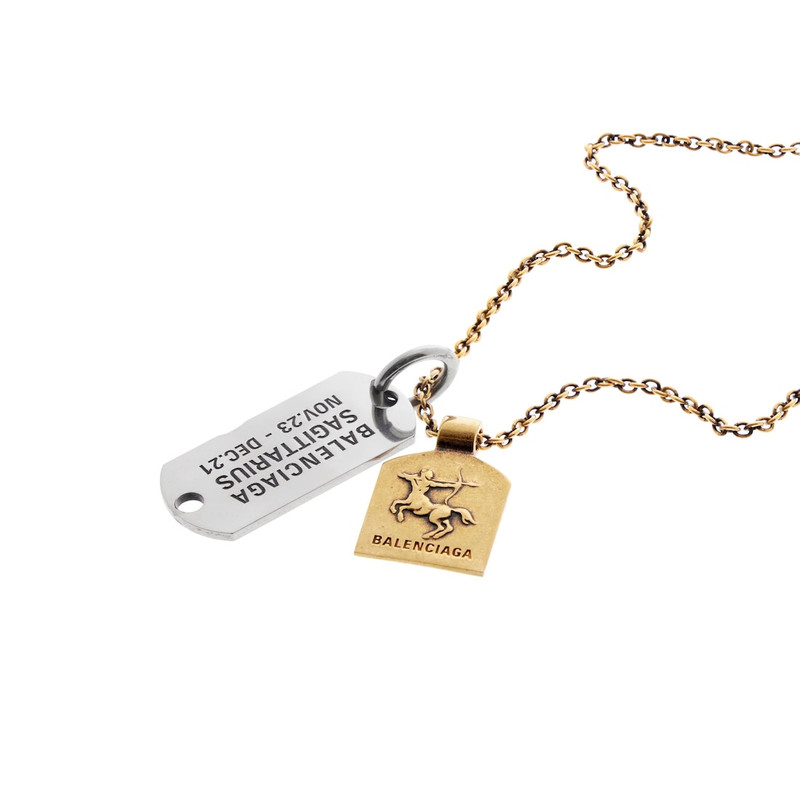 Horoscope Sagittarius Necklace in Gold/silver 3