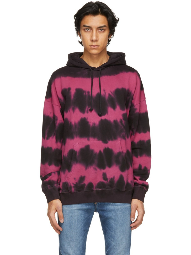 Pink Tie-Dye S-Ummer-A83 Hoodie 1