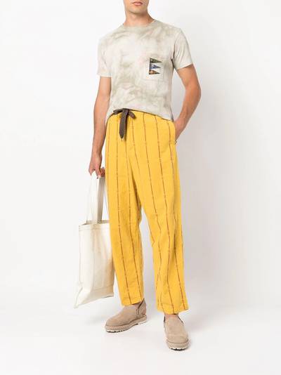 Kapital Siam striped trousers outlook