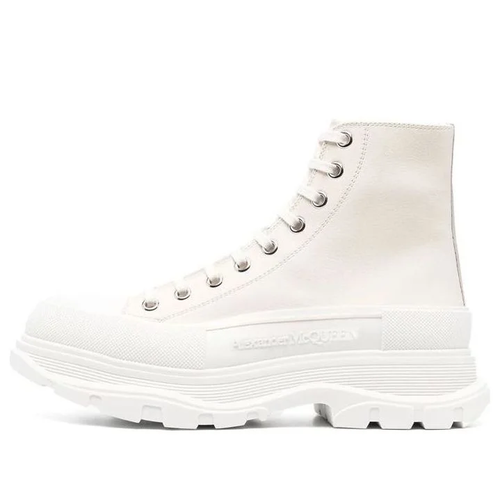Alexander McQueen Tread Slick Boots 'Cream White Beige' 705661WHZ627701 - 1
