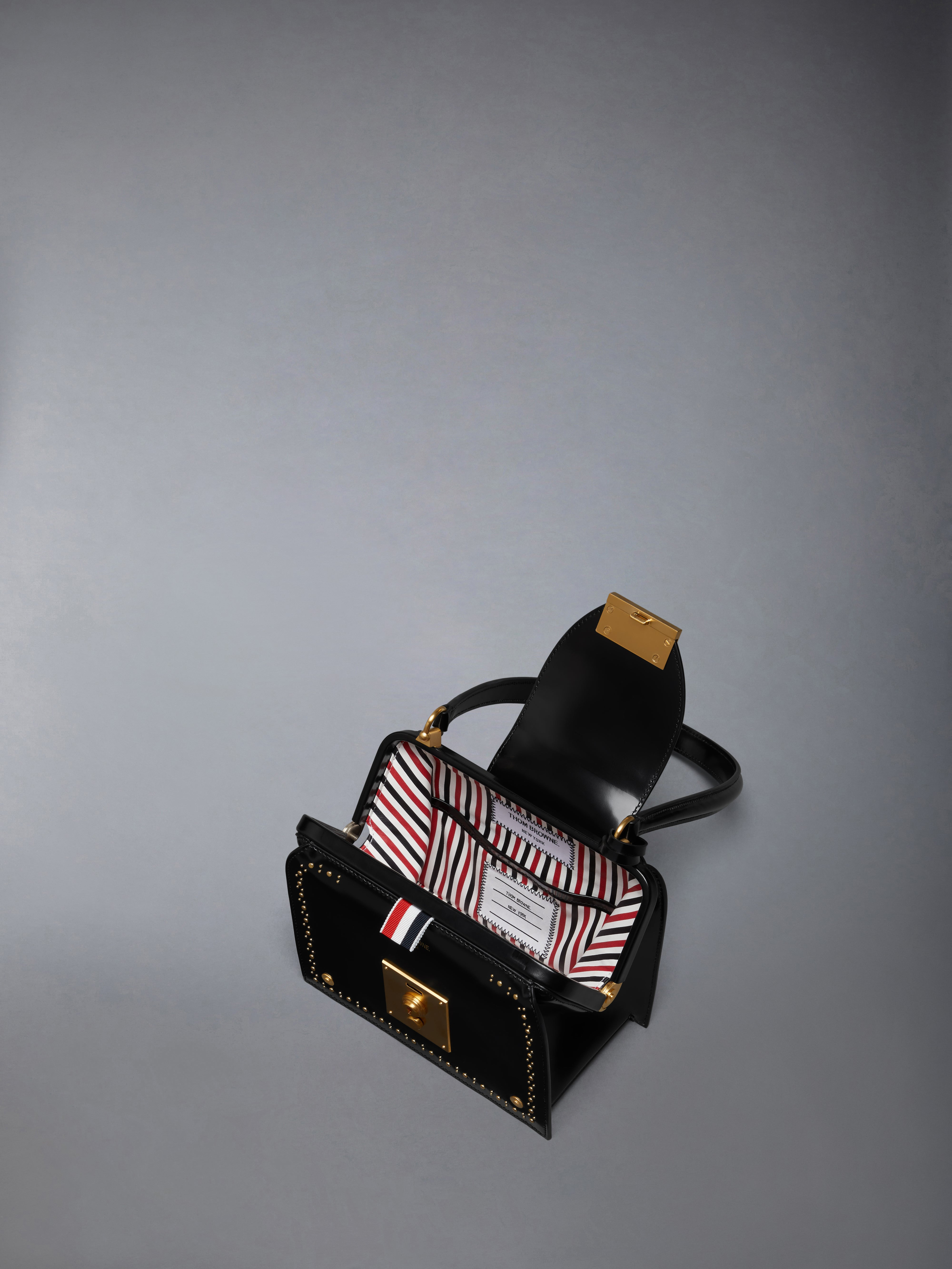 SOFT SPAZZOLATO STUD MRS. THOM TRIANGLE BAG - 5