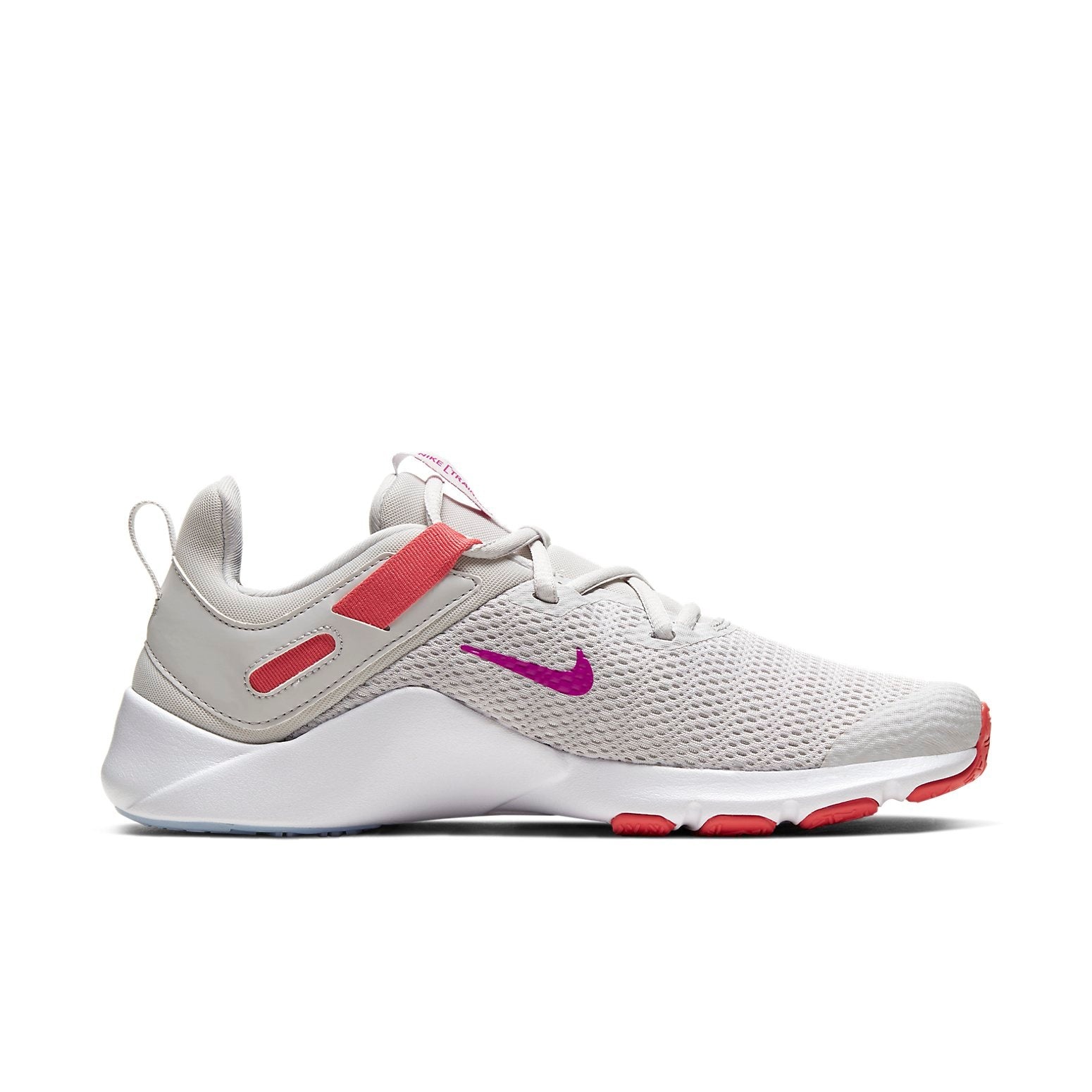 (WMNS) Nike Legend Essential 'Vast Grey Fire Pink' CD0212-005 - 2