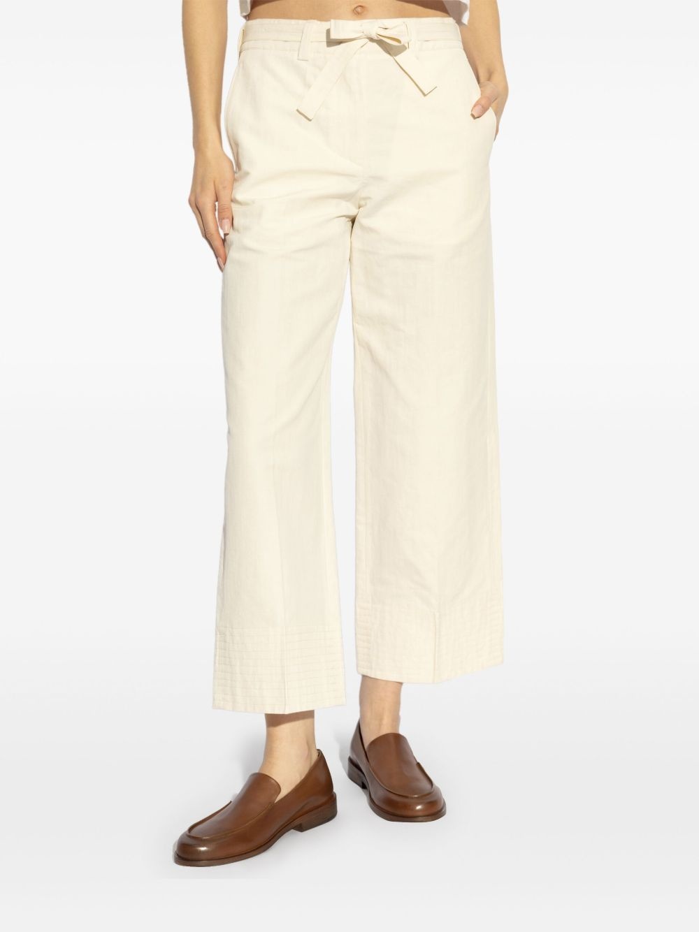 tie-fastening trousers - 3