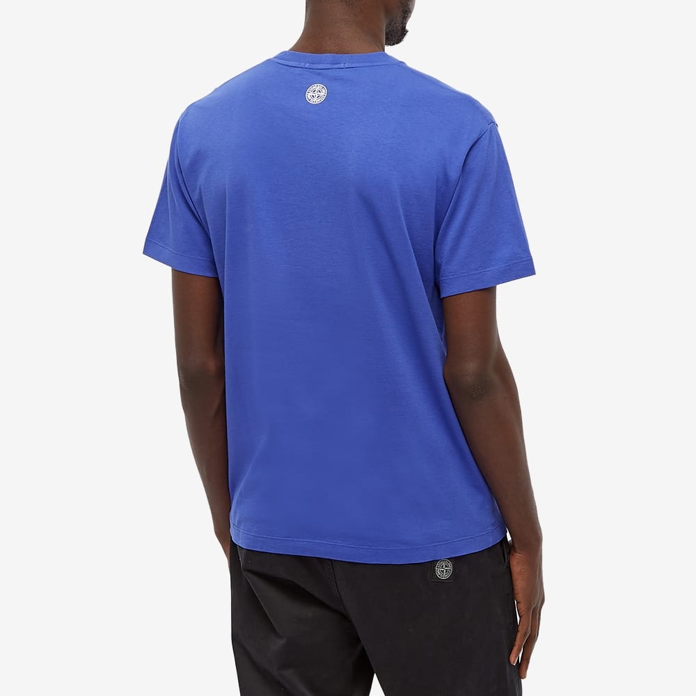 Stone Island Large Side Logo Tee - 4