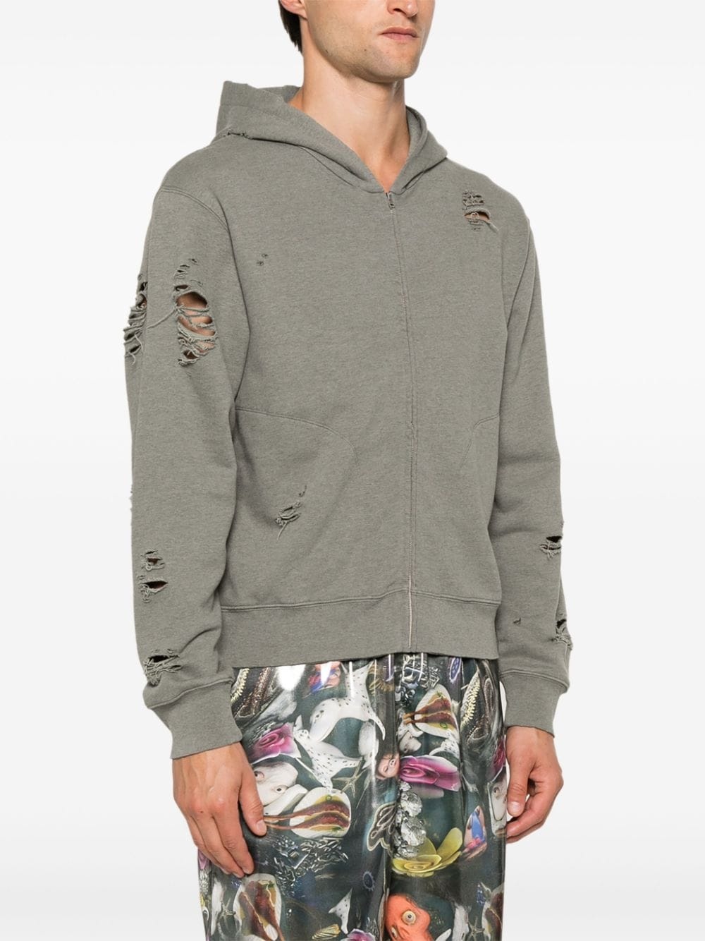 zip-up hoodie - 4