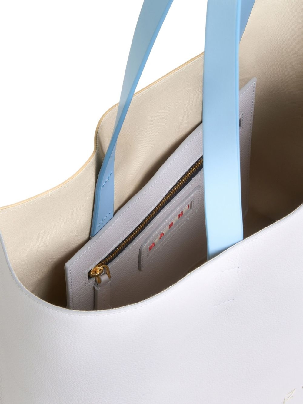 logo-embroidered tote bag - 5