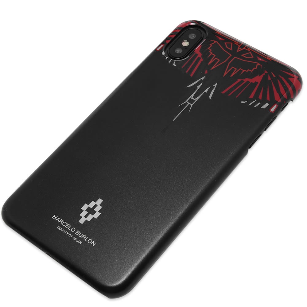 Marcelo Burlon Geometric Wings iPhone XS Max Case - 5