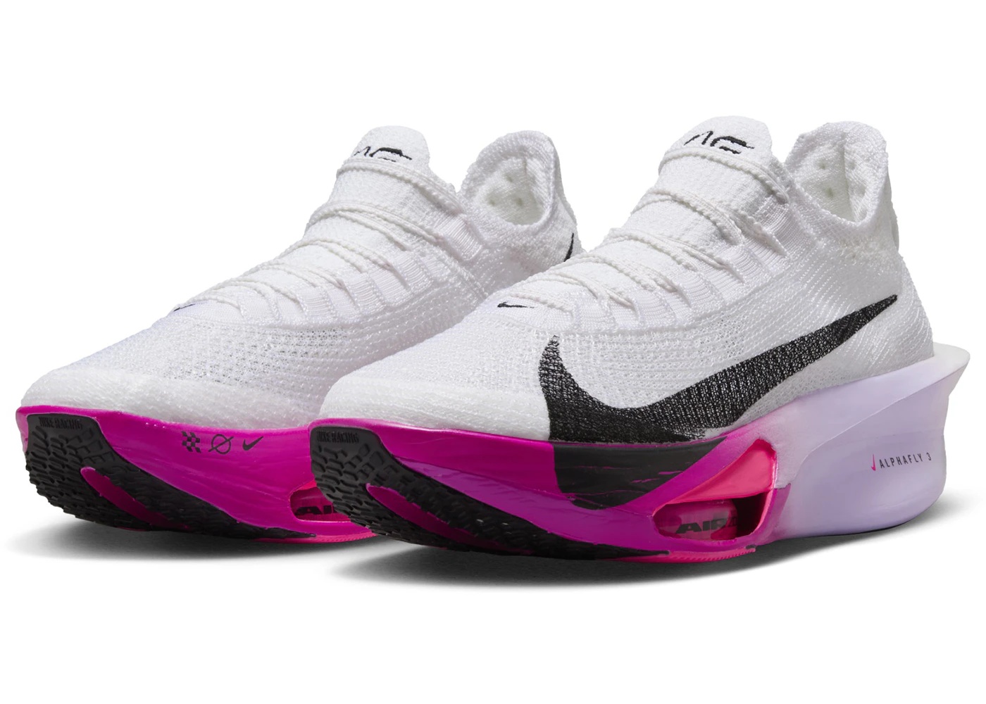 Nike Air Zoom Alphafly Next% 3 FP White Purple Agate (Women's) - 2