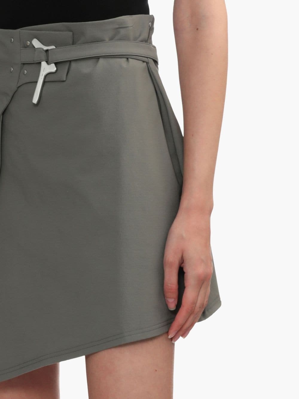 asymmetric wrap skirt - 5