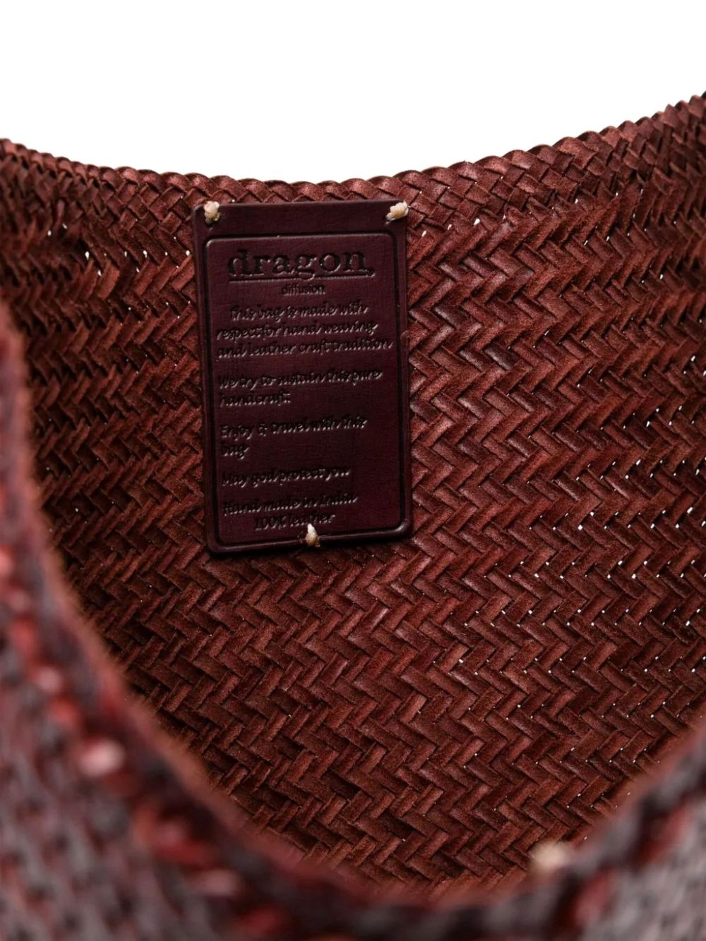 Ars woven calf leather shoulder bag - 4