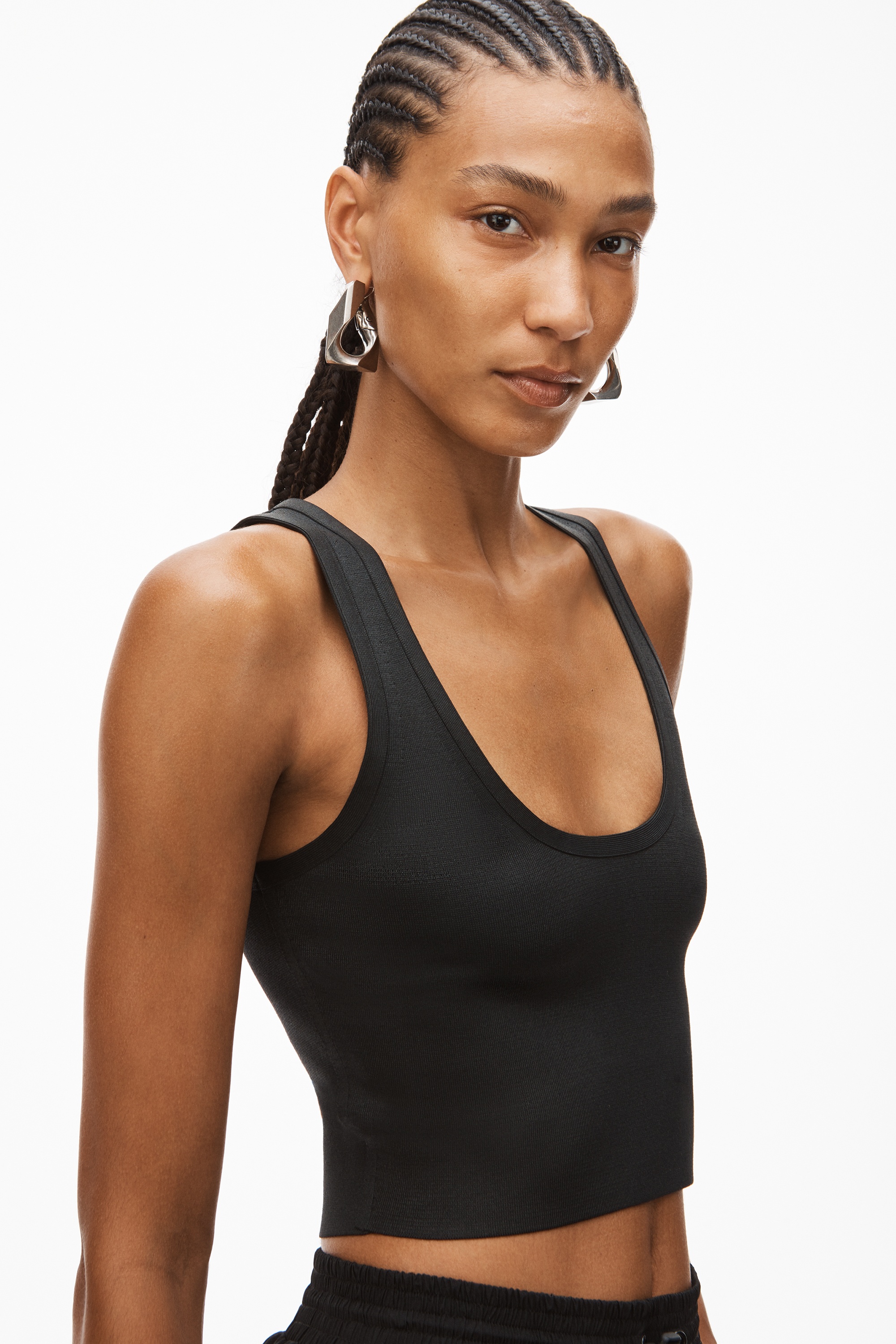 BONDED SEAM TANK IN STRETCH KNIT - 3