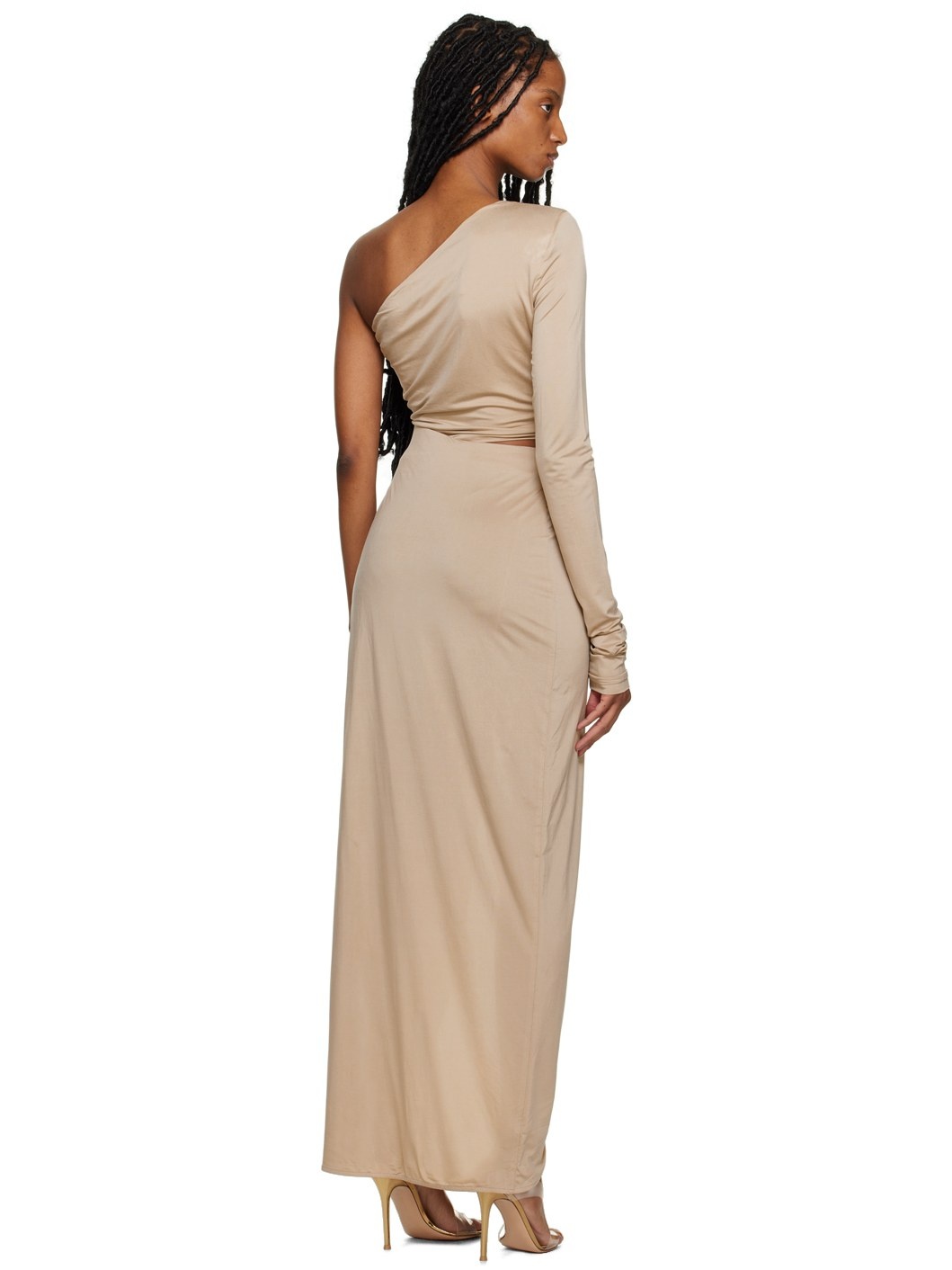 Beige Suani Maxi Dress - 3