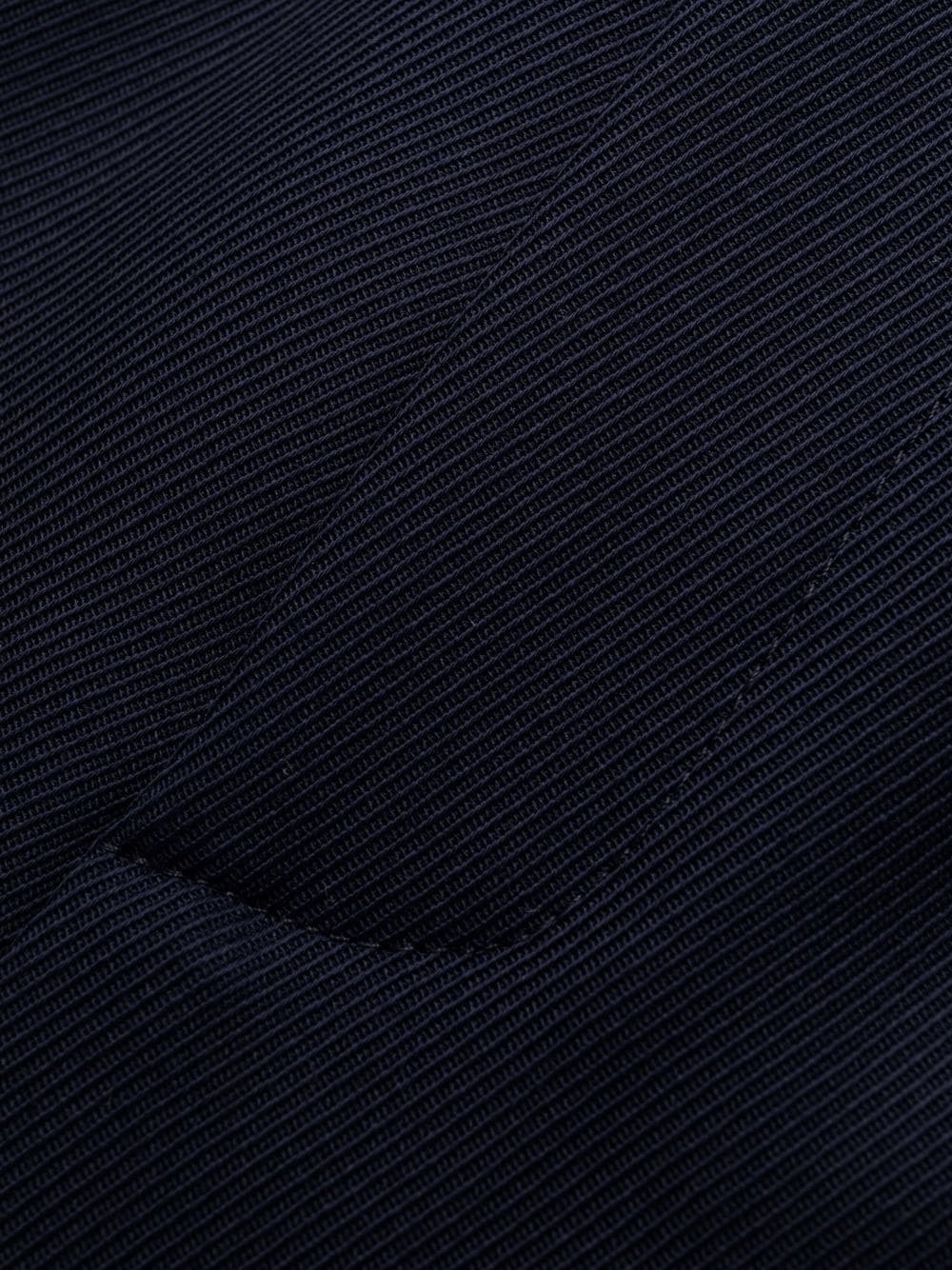 wide-leg twill trousers - 6