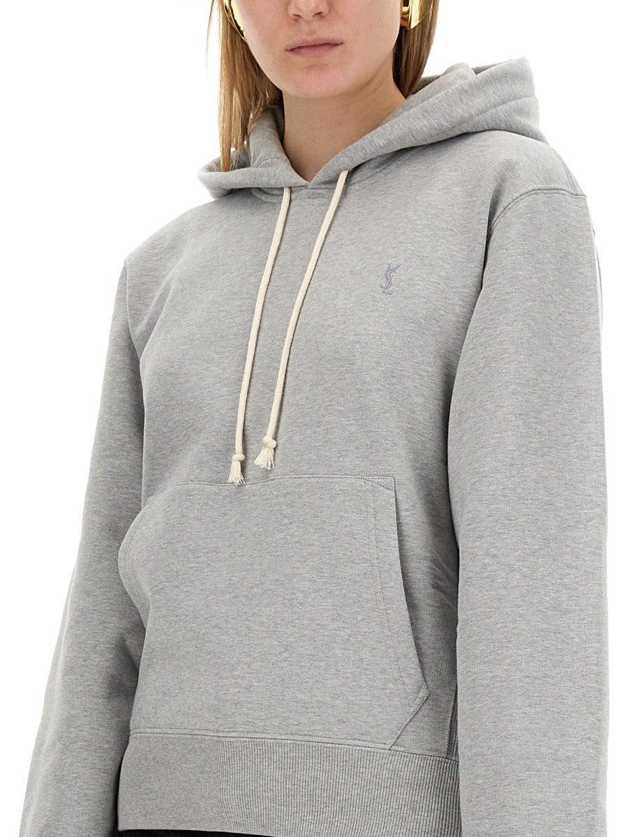 Saint Laurent Women Sweatshirt With Logo - 3