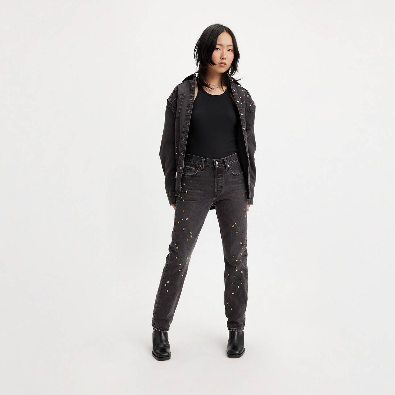 501® ORIGINAL FIT STUDDED WOMEN'S JEANS - 3