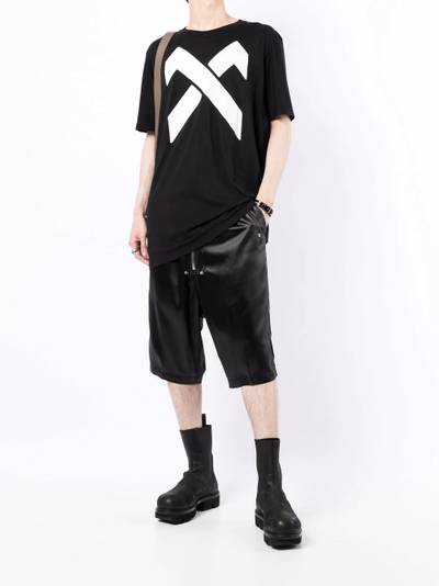 11 by Boris Bidjan Saberi graphic-print cotton T-shirt outlook