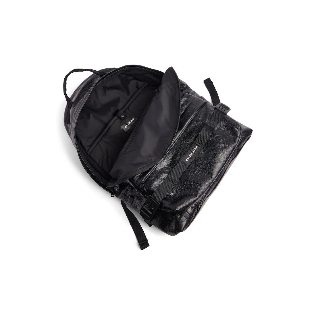 Men's Army Medium Backpack  in Black - 4