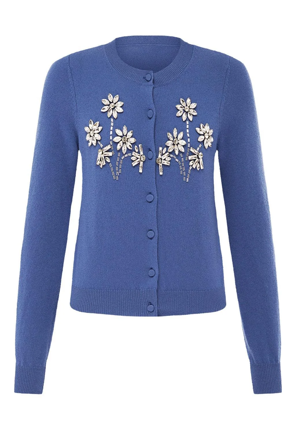 Claire Cardigan - Azure - 1