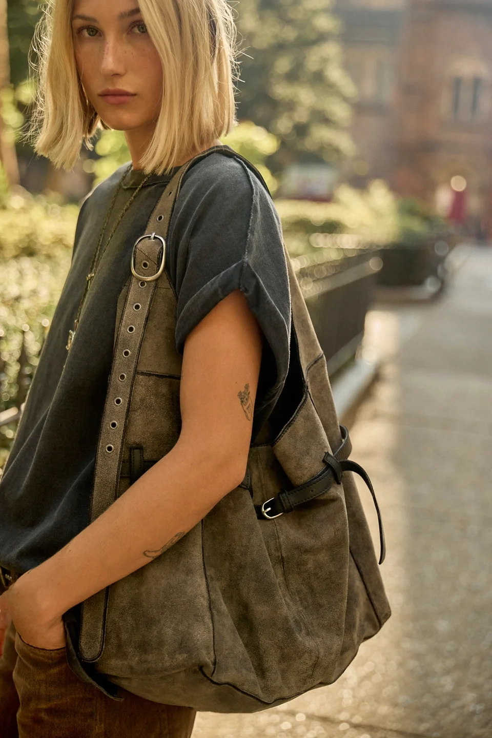 Cult Following Belted Tote Bag - 1