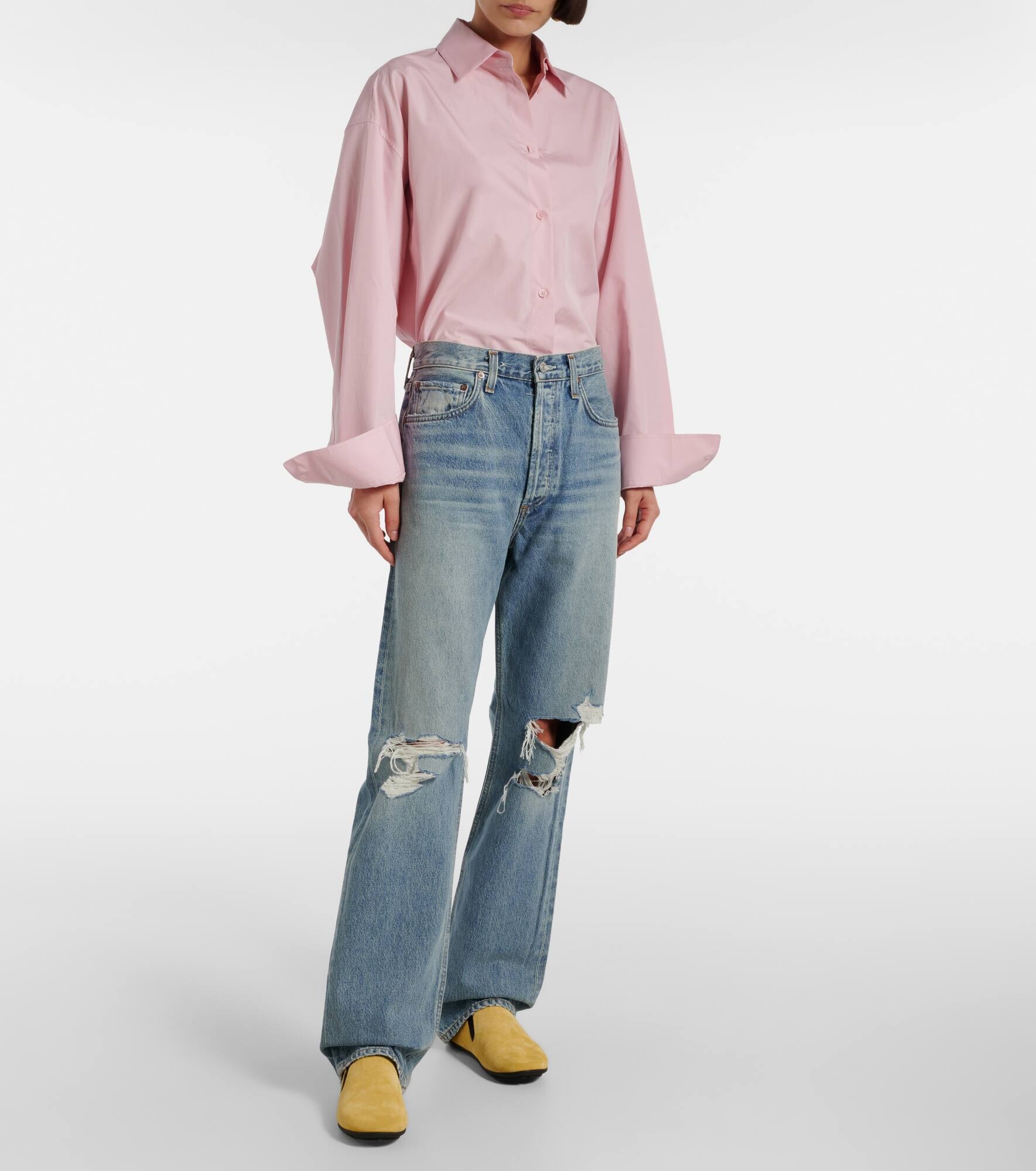 Kelly high-rise straight jeans - 7