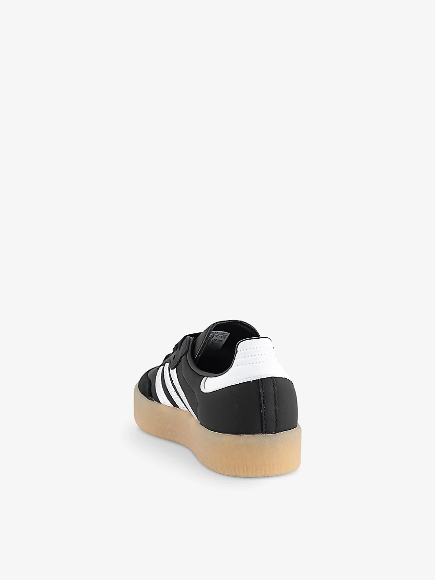Sambae leather low-top trainers - 4
