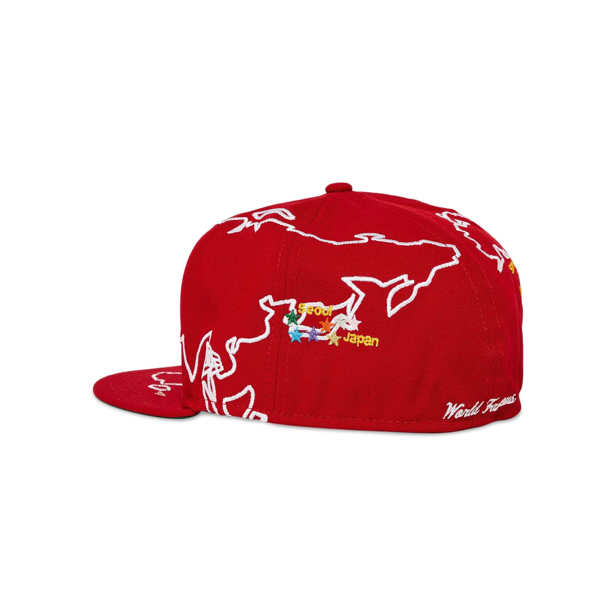 Supreme Supreme Worldwide Box Logo New Era 'Red' | REVERSIBLE