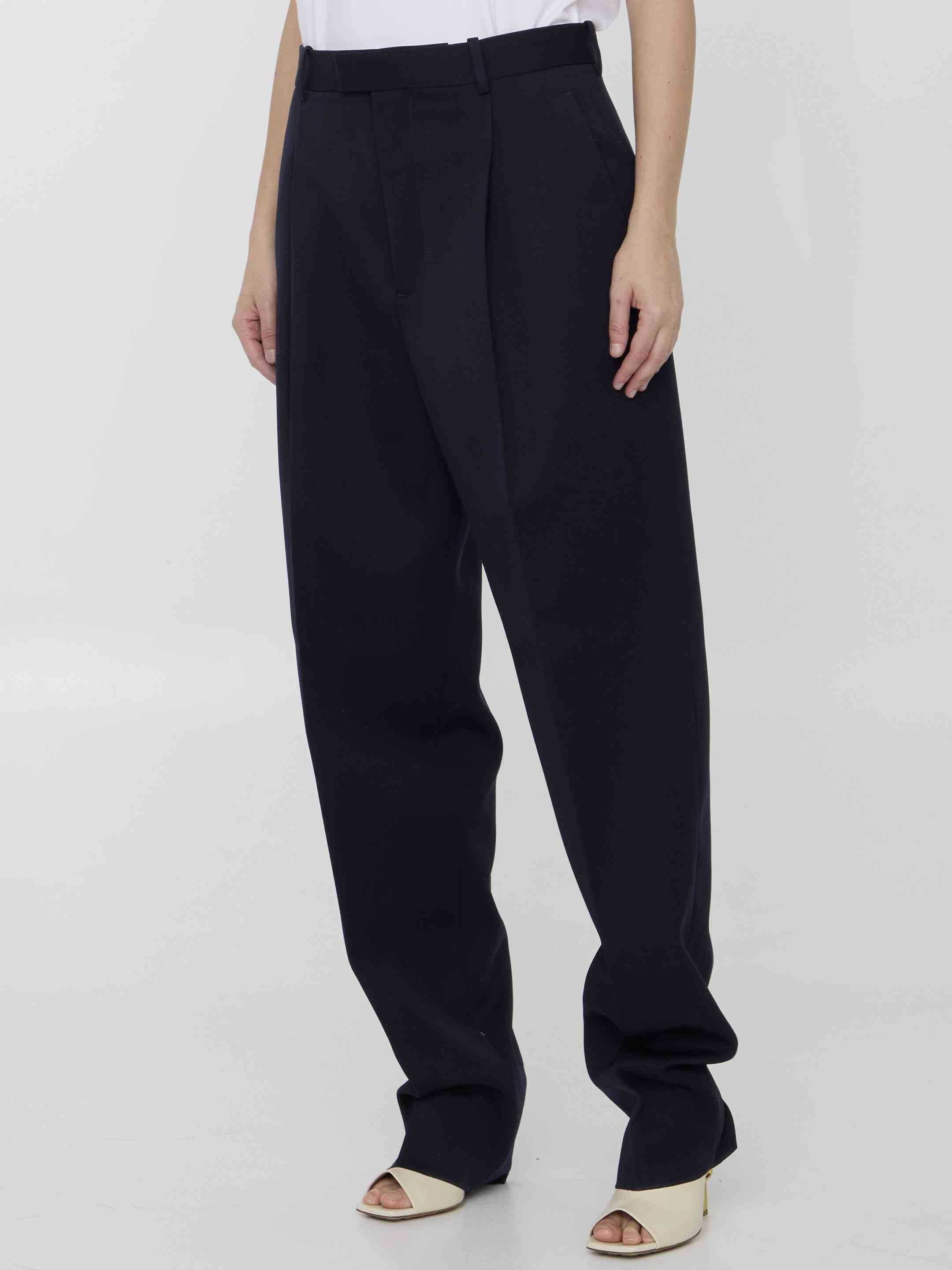 Bottega Veneta Women Wool Trousers - 2