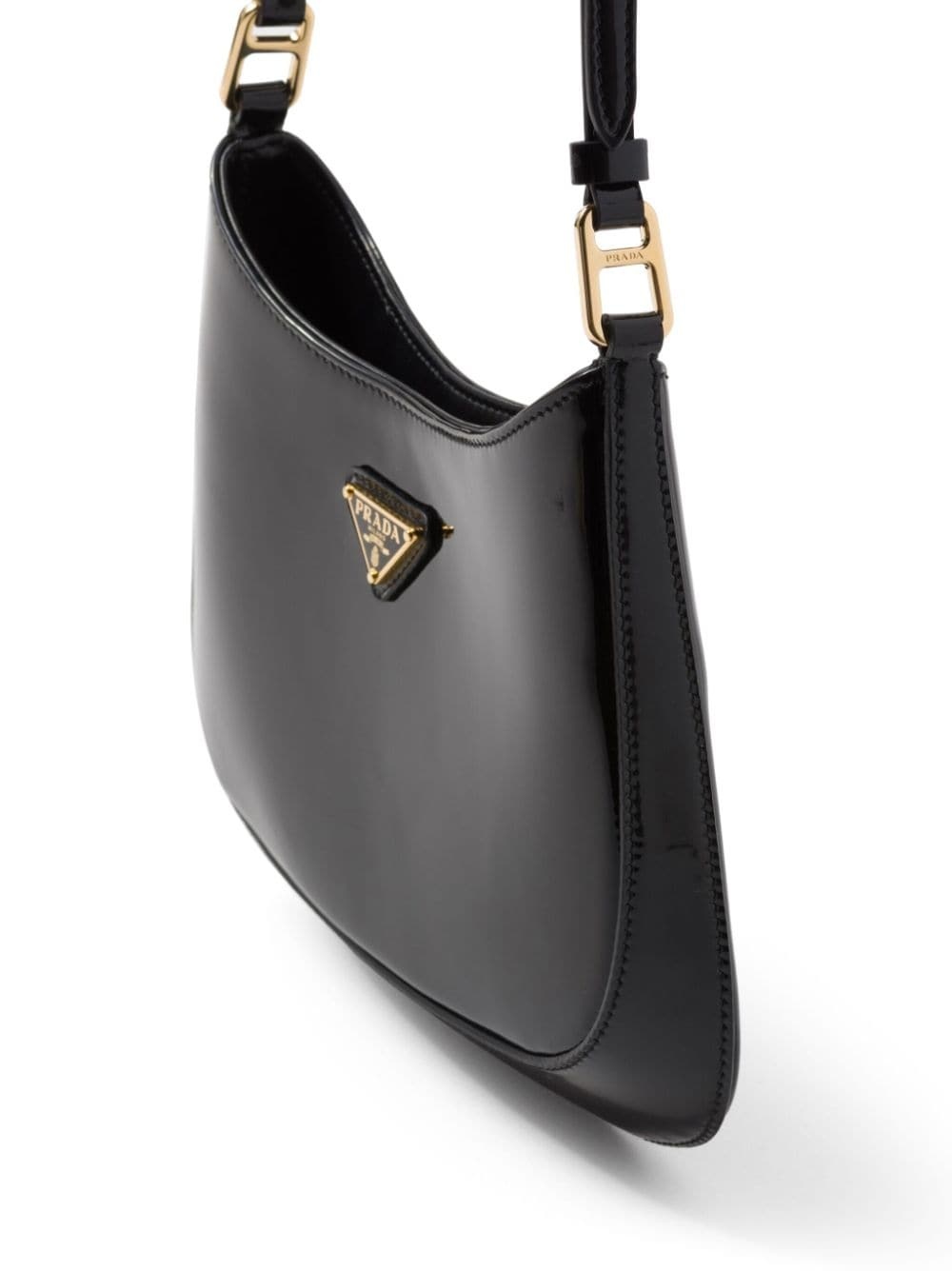 Cleo patent-leather shoulder bag - 5