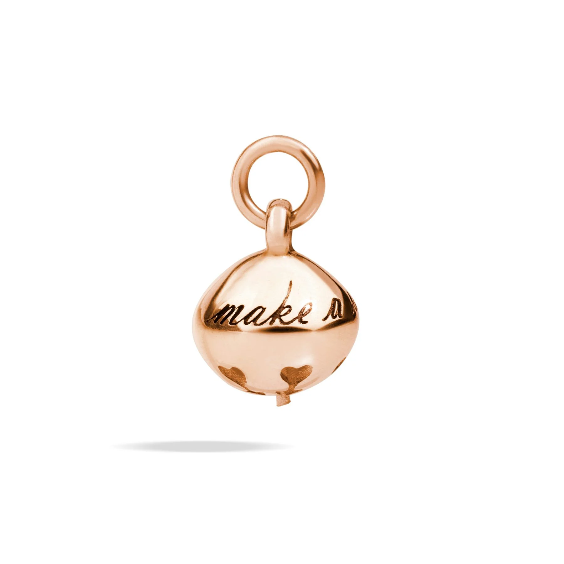 ROSE GOLD BELL CHARM - 1