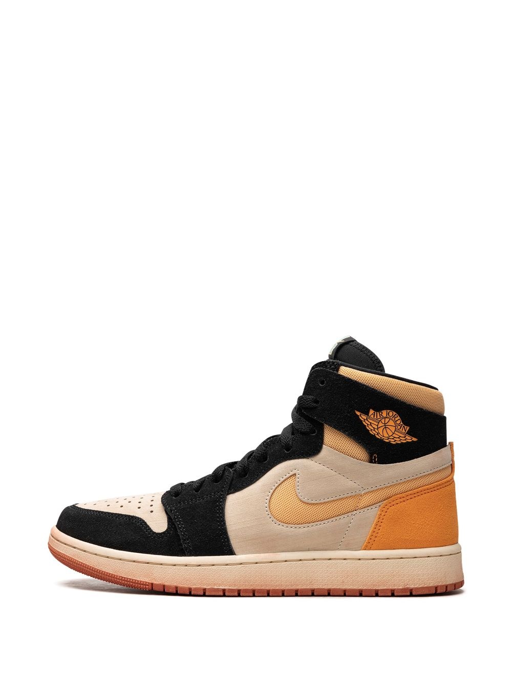 Air Jordan 1 High Zoom Air CMFT 2 "Muslin/Vivid Orange" sneakers - 5