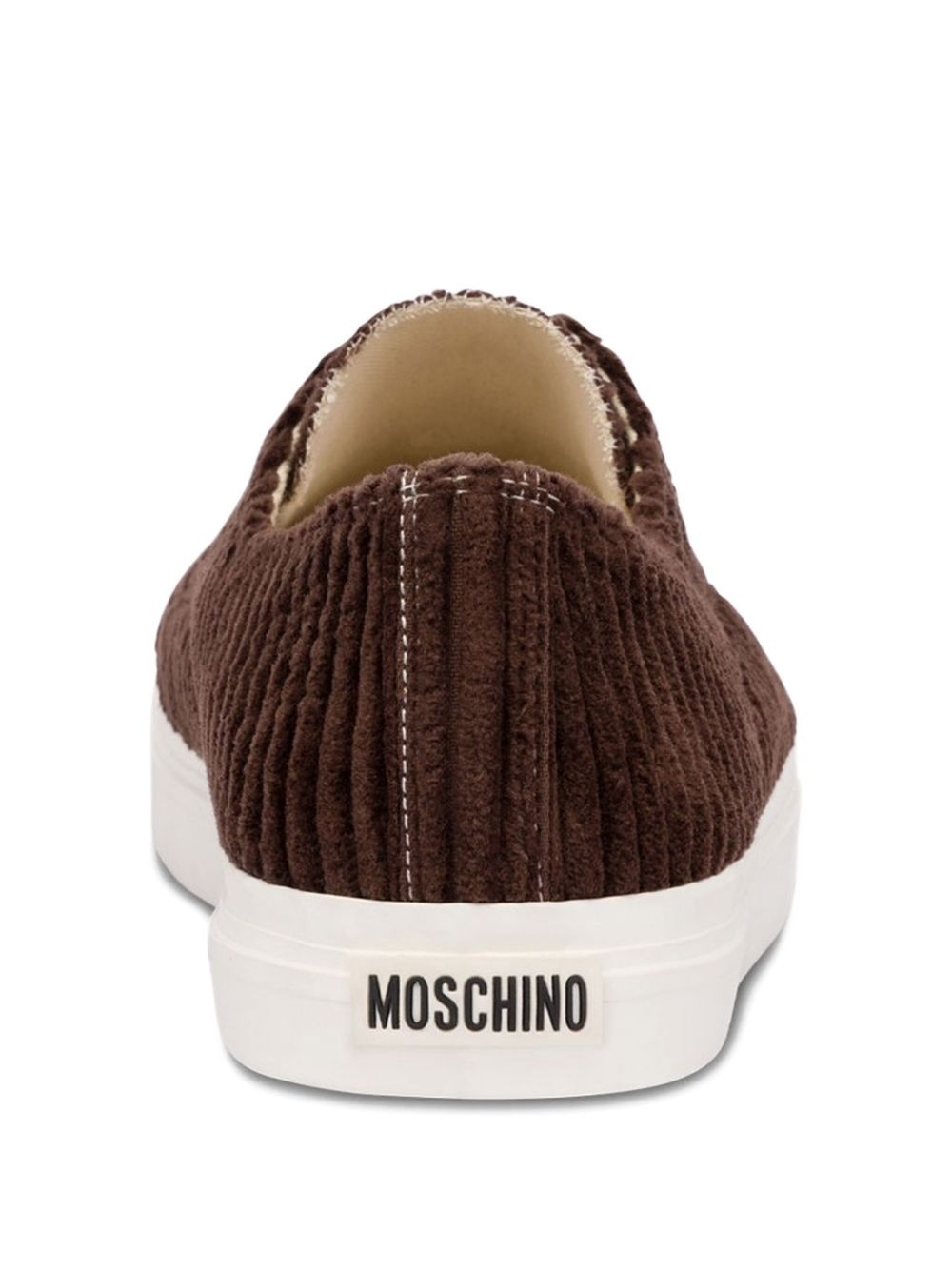 corduroy lace-up sneakers - 3