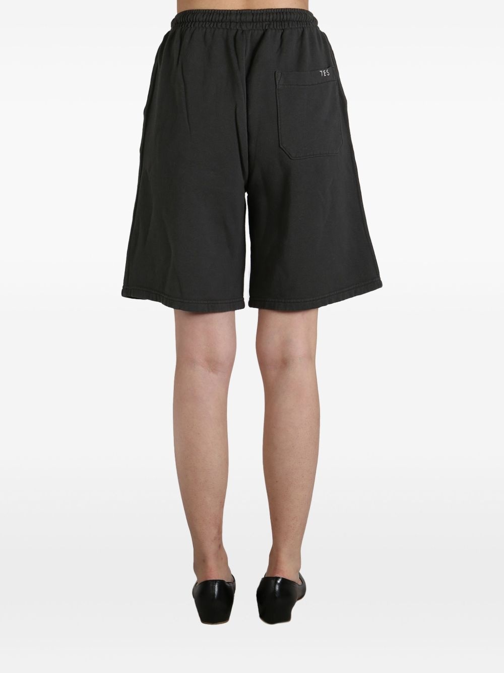 Drawstring waist shorts - 4