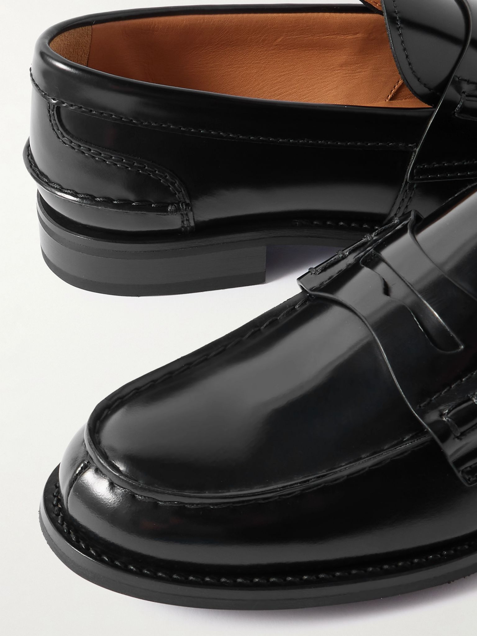Pembrey W leather loafers Black - 4