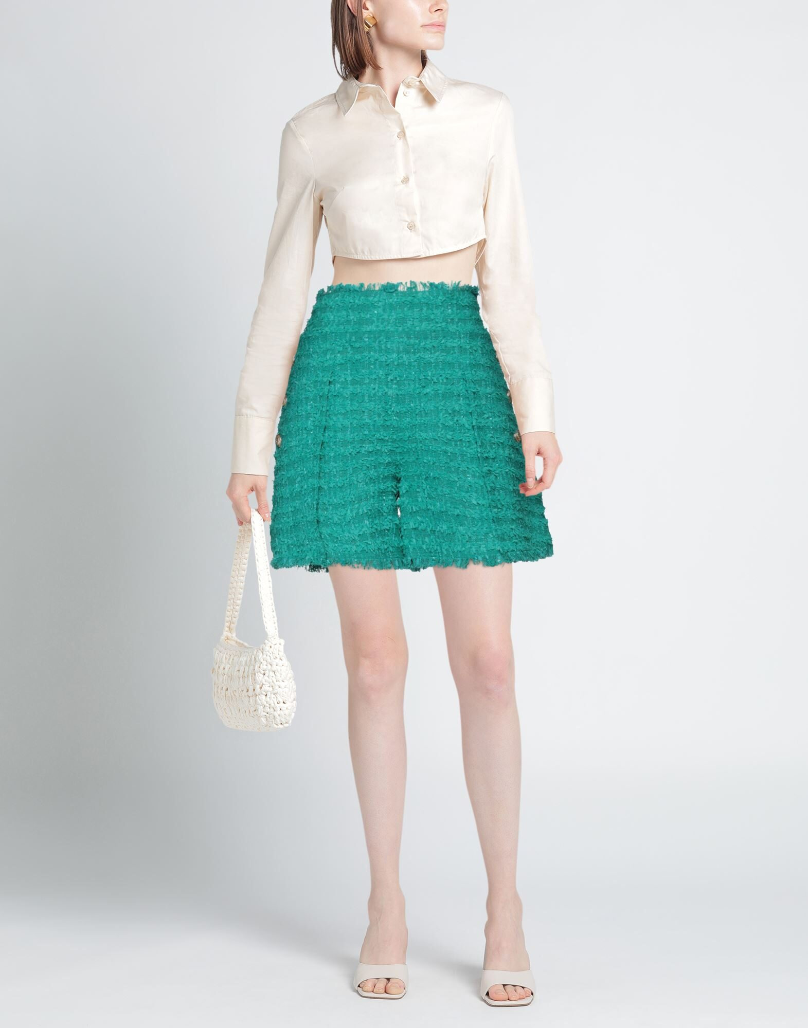 Emerald green Women's Shorts & Bermuda - 2