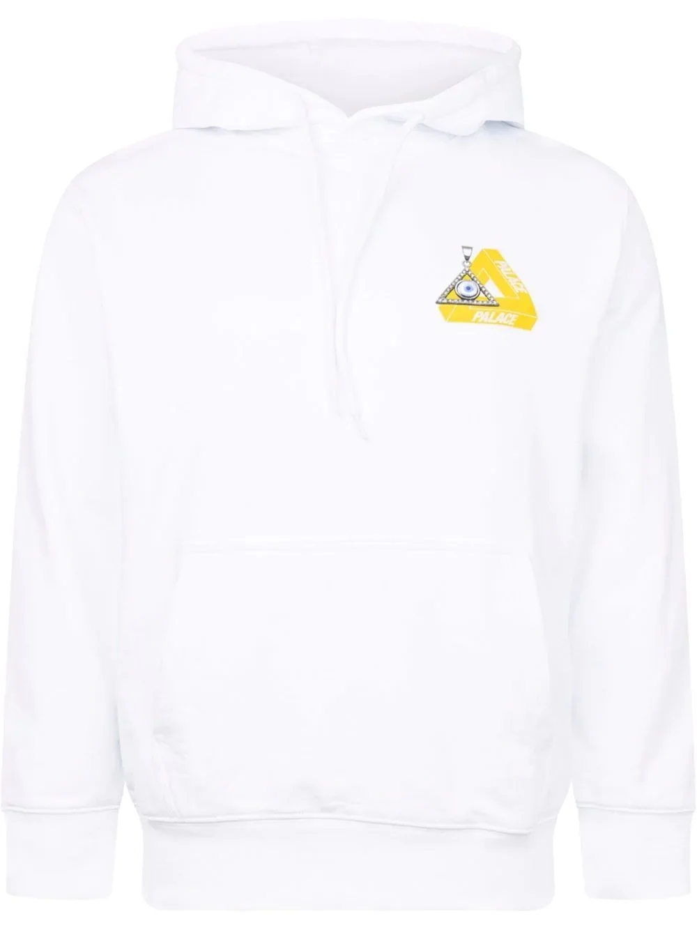 Tri-Smiler print hoodie - 1