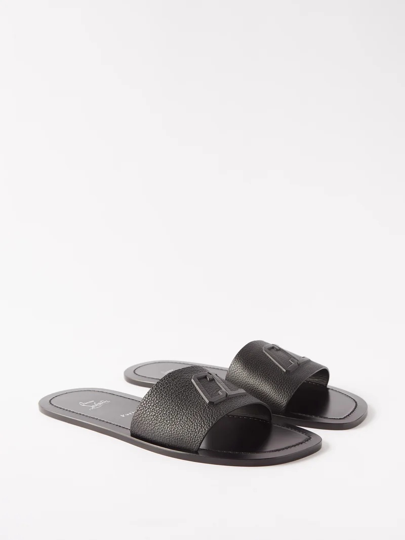 Black Varsicool Sandals - 10
