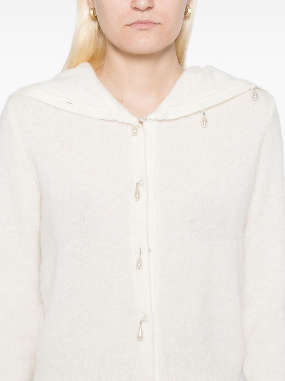 sailor-collar cardigan - 5