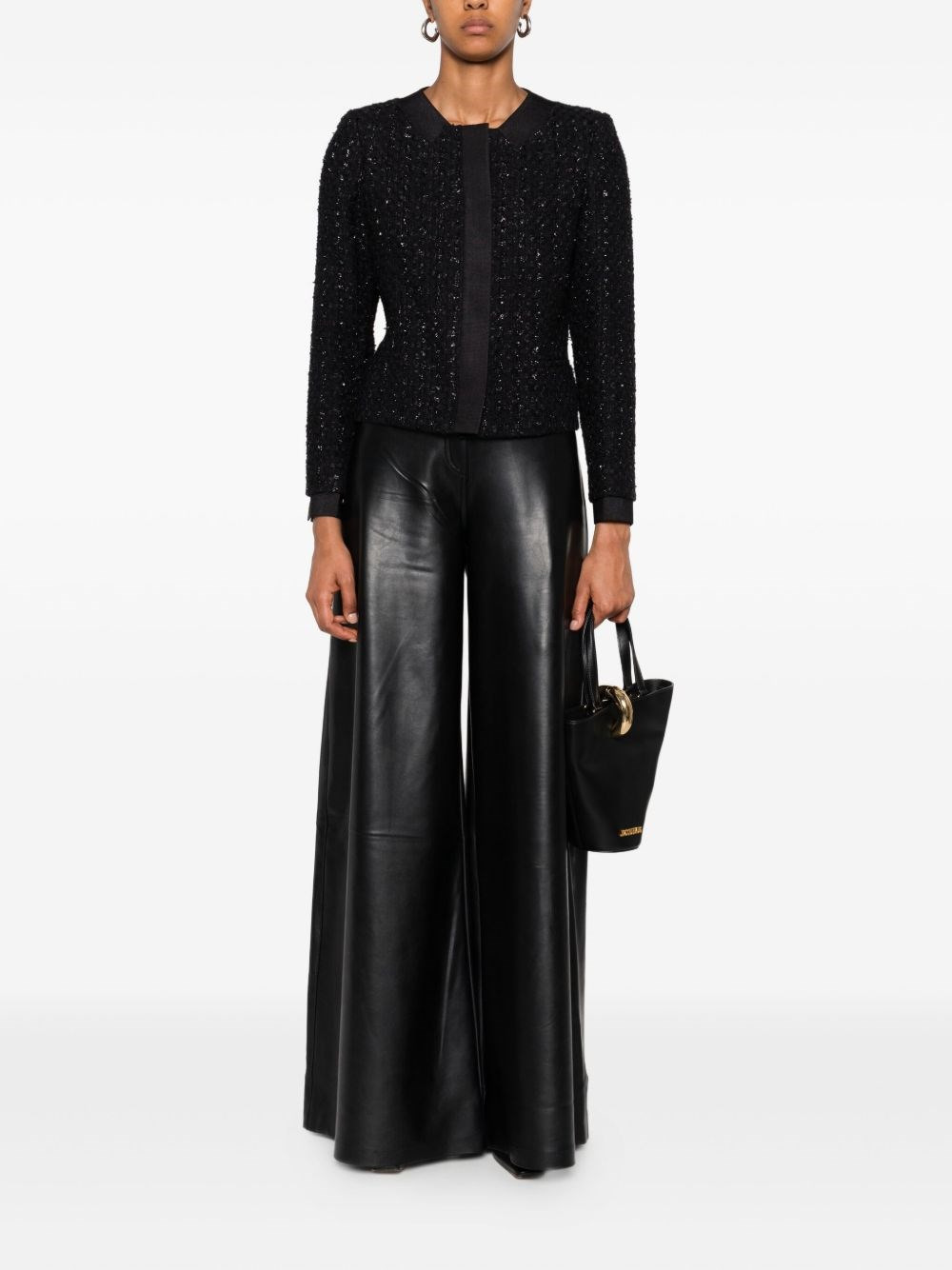 Wool blend blazer jacket - 4